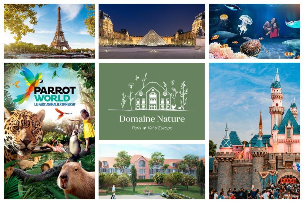 Domaine Nature - Paris/Val D'Europe Bussy-Saint-Georges Exterior photo
